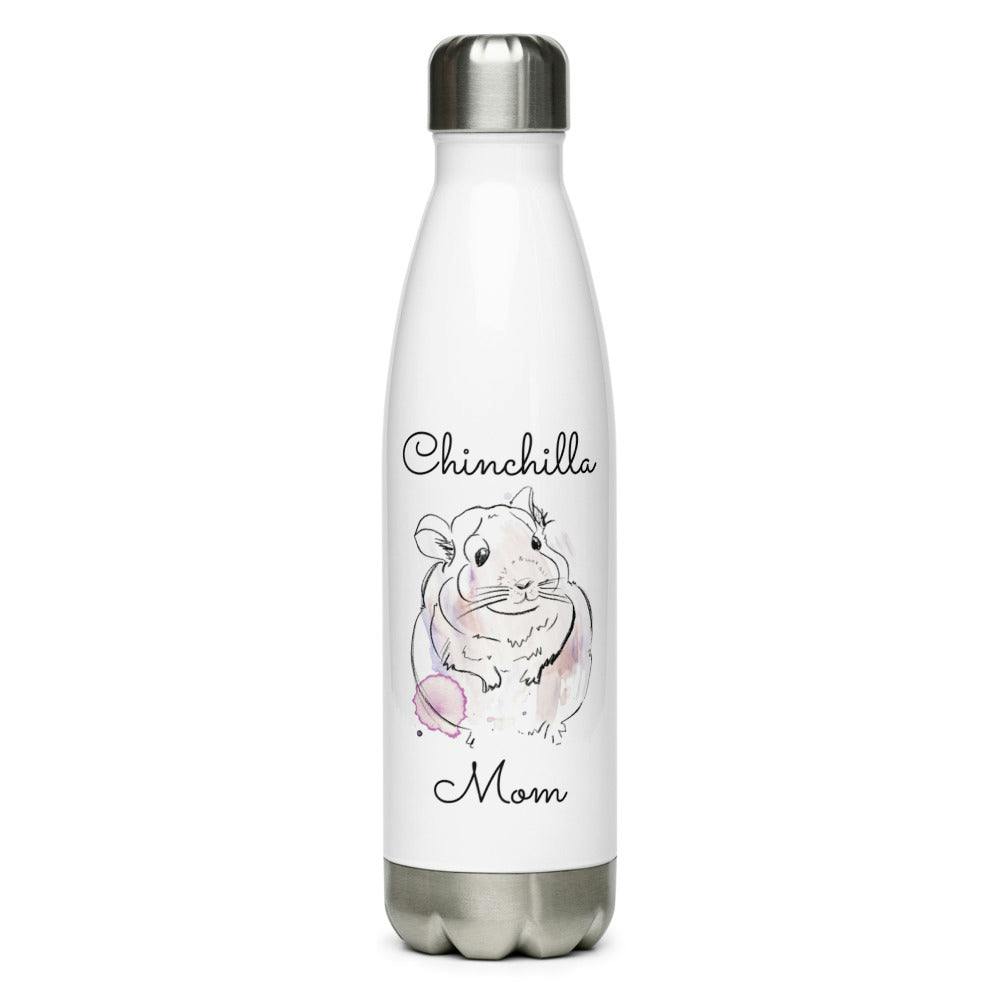 Chinchilla Mom Stainless Steel Water Bottle